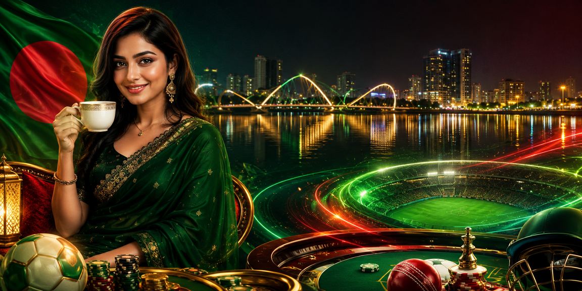 ঢাকার মোবাইল ক্যাসিনো অ্যাপ ইন্টারফেস দেখানো হয়েছে